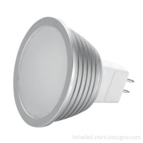 MR16 LED spotlight, 4W , CRI 80 2years warranty CE ROHS PC Cover